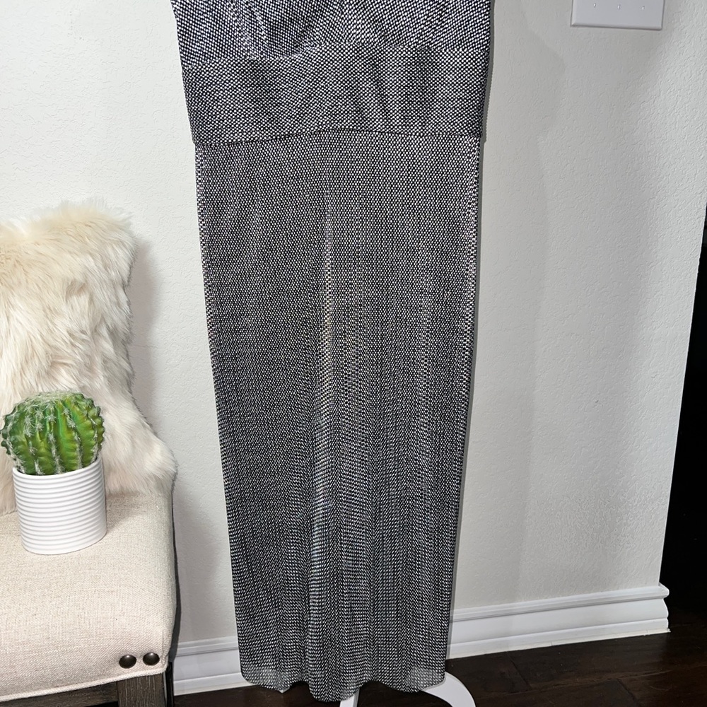 Adrianna Papell Chainmail Sleeveless Sheath Dress - Picture 5 of 10